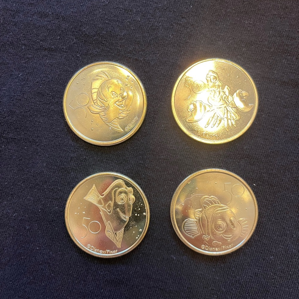 50th anniversary Disney world Medallions